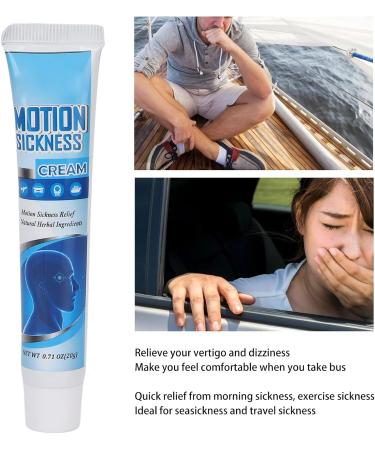 Vertigo Ease Cream - Fast-Acting Nausea & Dizziness Relief - Travel Size 20g - Buy Online on GoSupps.com