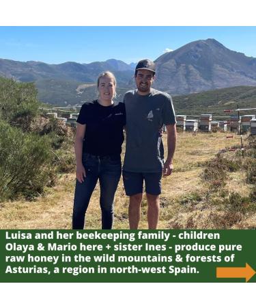 Luisa s Organic Raw Creamed Chestnut Honey |Antibacterial |Unpasteurised |Single Origin |The Raw Honey Shop |(960g) - Buy Online on GoSupps.com