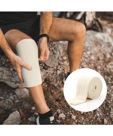 Elastic Hose Compression Bandage for Large Knees & Medium to Large Calves - 8.75cm x 10m | Supportive Cotton & Elastaan | International Shipping - Buy Online on GoSupps.com