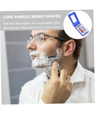 Buy 1 Set Razor Beard Shaver - Manual Hair Shaving Kit for Men | Double Edge Stainless Steel Head Shaver & Beard Cutter - Old Fashioned Design | International Shipping Available - Buy Online on GoSupps.com