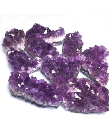 Amethyst Crystals Natural Uruguay Dream Amethyst Quartz Crystal Cluster Specimen JIZTGEDM (Size : 30-50g) - Buy Online on GoSupps.com