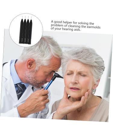 Duct Cleaning Tools Set - Headphone & Hearing Amplifier Maintenance Kit | Metal Black | 4pcs - Buy Online on GoSupps.com