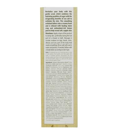 Eminence Organic Skin Care Stone Crop Revitalizing Body Scrub - Exfoliating & Hydrating | International Shipping Available - Buy Online on GoSupps.com