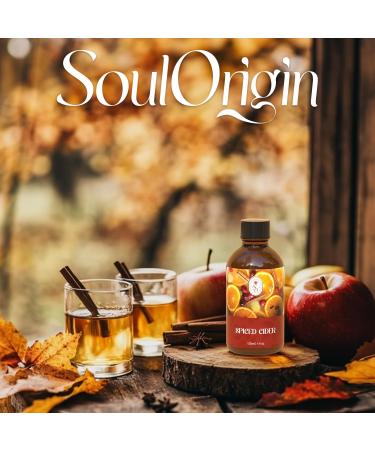 Buy Autumn Spiced Cider Essential Oil 120ml | Natural Fall Fragrance for Diffusers Massage & Candle Making - Buy Online on GoSupps.com