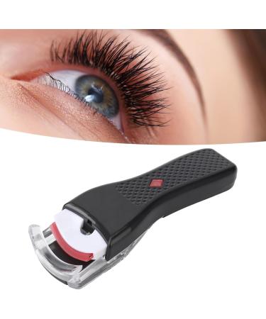 Rechargeable Heated Eyelash Curler with LED Lighting - Long Lasting Handheld Lash Heater in Black | International Shipping Available - Buy Online on GoSupps.com