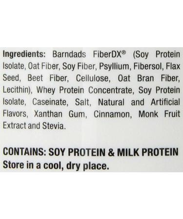 BarnDad's Fiber-DX Cinnamon Bun 600g - Natural Sweetener Fiber Supplement - Buy Online on GoSupps.com