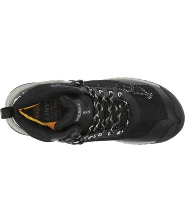 KEEN Women's Nxis Evo Mid Waterproof Hiking Boots - Size 8, Black/Blue Glass - Buy Online on GoSupps.com