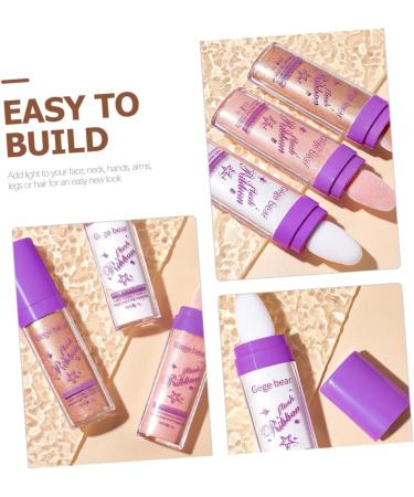 Healeved 3pcs Highlight Pat Powder Body Glitter Compact Powder Makeup Arm Highlighter Highlight Powder for Girl Highlighter Powder for Makeup Makeup Body Makeup Face Glitter - Buy Online on GoSupps.com