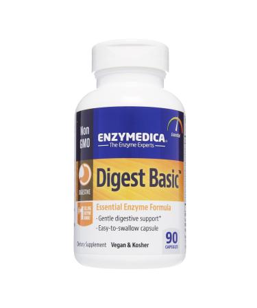 Enzymedica Digest Basic Essential Enzyme Formula 90 Capsules