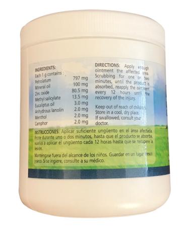 Plantimex La Vaquita Balsamo Blanco Eucalyptus Scented Cream 240g - Antioxidant Adult Skin Moisturizer - Buy Online on GoSupps.com