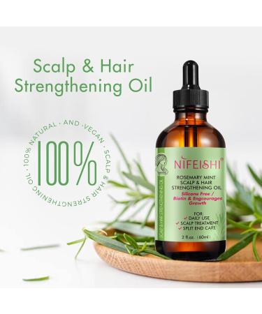  Bieyoc Rosemary Oil for Hair 2 PCS Rosemary Oil for Hair Growth and Hair Loss Stimulates Hair Growth Nourish Scalp and Strengthen Hair - Buy Online on GoSupps.com