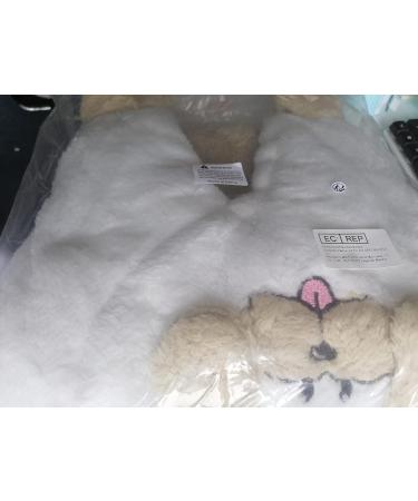 Newborn Baby Cartoon Bear Snowsuit Winter Coat Fleece Hooded Romper Jumpsuit 0-3 Months - Khaki Dog - Buy Online on GoSupps.com