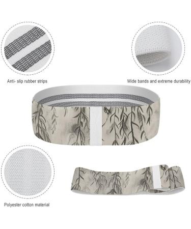 Shop High-Quality Resistance Bands | Willow Branch Printed Elastic Fitness Bands for Enhanced Workouts - International Shipping Available - Buy Online on GoSupps.com