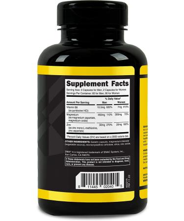 PrimaForce ZMA - 180 Capsules for Optimal Sleep & Recovery | Boost Muscle & Hormone Levels - Buy Online on GoSupps.com