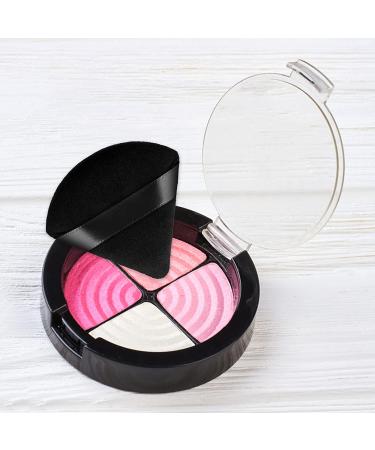 Molain 10Pcs Pure Cotton Triangle Makeup Puff Set - Soft Wedge Shape with Strap for Contouring, Under Eyes and Corners - Black - Buy Online on GoSupps.com
