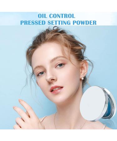 U-Shinein Oil Control Pressed Setting Powder - Matte Soft Jelly Texture for Long-Lasting Waterproof Makeup | Lightweight Face Cosmetics for Flawless Skin Brightening - Buy Online on GoSupps.com