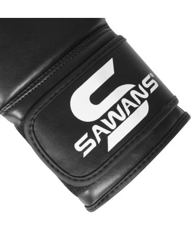 Premium 4oz Black Boxing Gloves for Men Women & Kids Ideal for Kickboxing MMA Martial Arts & Sparring - Buy Online on GoSupps.com