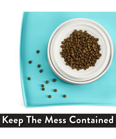 CatGuru Food Mat S - Aruba - 19 x 12 - Non-Slip & Waterproof - Buy Online on GoSupps.com