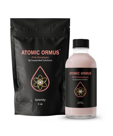 Suspended Solutions - Atomic ORMUS - 4oz - Pink - Monoatomic Gold Ormus - Memory AID, ENERGETICALLY Enhanced, REJUVENATING, Increased Energy, Stamina, Vitality - Gold, Platinum, Iridium