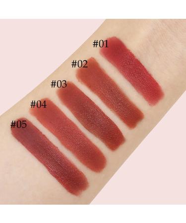 Boobeen Matte Velvet Lip Glaze #04 - Long Lasting Highly Pigmented Liquid Lipstick for Smooth Silky Finish | International Shipping Available - Buy Online on GoSupps.com