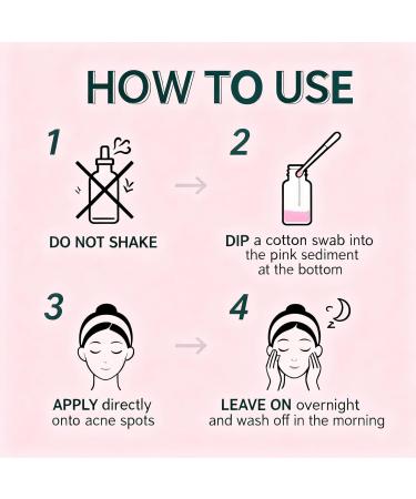 SIRUIMAO Premium Drying Lotion with Swab Overnight Solution For Face and Body Dry Out Pimples Blemishes Zits And Clean Pores 12ml / 0.41 FlOz - Buy Online on GoSupps.com