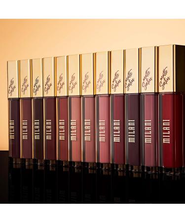 Milani Amore Matte Lip Cr me - Gorgeous (0.22 Fl. Oz.) | Cruelty-Free Matte Lip Gloss - Buy Online on GoSupps.com
