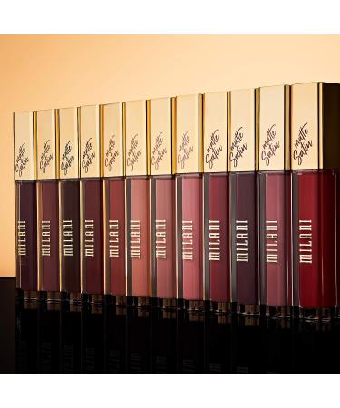 Milani Amore Matte Lip Cr me - Pretty (0.22 Fl. Oz.) | Cruelty-Free Matte Lip Gloss - Buy Online on GoSupps.com