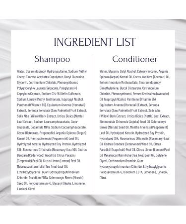 Hair La Vie Shampoo & Conditioner - Repair and Strengthen Dry Damaged Hair - Promote Growth and Volume - 9 fl oz - Buy Online on GoSupps.com