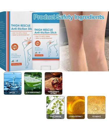 Anti Chafe Stick Anti Chafing Cream Anti Chafing Stick Glide Anti Chafing Stick Anti Chafe Balm Anti Friction Stick Waterproof Running Chafe Stick Thigh Anti Chafe Stick for Heel Lower Arm Thigh Legs - Buy Online on GoSupps.com