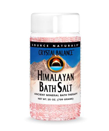 Source Naturals Crystal Balance Himalayan Bath Salt  Ancient Mineral Bath Therapy  25 Oz. 25 Ounce