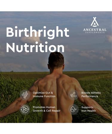 Ancestral Supplements Grass Fed Beef Colostrum 3000MG 180 Capsules - Buy Online on GoSupps.com