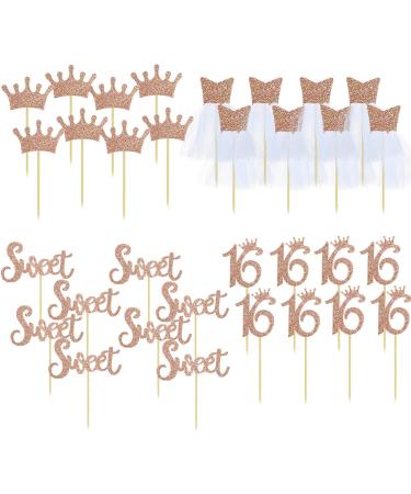 SNUNGPHIR Happy Birthday Cake Topper Acrylic Cupcake Topper for Various Birthday Cake Decorations UKCT-JS1013-015 - Buy Online on GoSupps.com