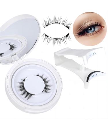Magnetic Eyelashes Natural Look with Applicator Reusable Magnetic Eyelashes No Glue Needed Magnetic Eyelashes Magnetic Lashes Kit Easy to Wear and Remove