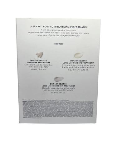 Bare Minerals Strong Skin Starter Set with Skin Longevity Serum, Eye Treatment, and Night Treatment - Buy Online on GoSupps.com