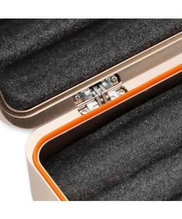Cigar Box Humidors Barware Aluminum Cigar Box Portable Cigar Box Waterproof and Sealed Cigar Box 10 Cigar Imported Cigar Box High-Capacity Cigar Box High-end Cigar Box Cooking & Dining 22.2*12.8*5.3cm Khaki - Buy Online on GoSupps.com