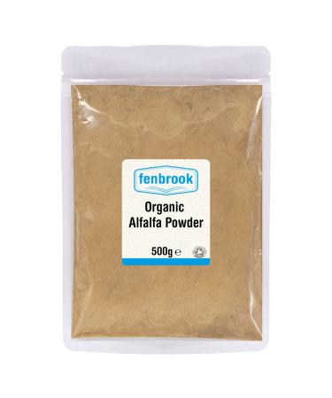 Organic Alfalfa Powder 500g Certified Organic by Fenbrook Organic