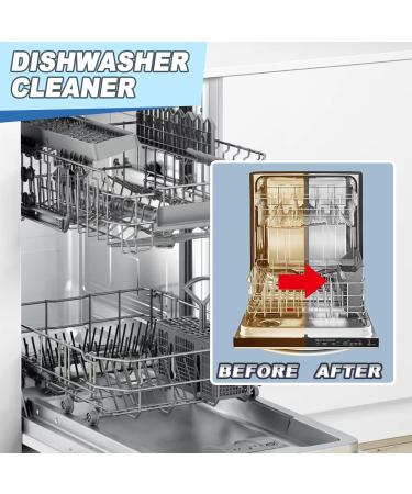 Dishwasher Tablets Dishwasher Cleaning Tablets Removes Limescale Build Up Dishwasher Cleaner for Kitchen Tableware Care (1 PCS) - Buy Online on GoSupps.com