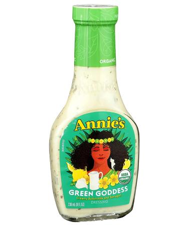 Annie's Green Goddess Salad Dressing 8 fl oz - Certified Organic & Non-GMO - Buy Online on GoSupps.com