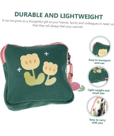 Buy Healeved 4-Pack Storage Bags for Women's Bandages & Menstrual Pads - Compact Wallet for Tampons - Korean Style - 11.5x11.5x2cm - Buy Online on GoSupps.com