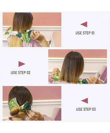 Buy Generic Deft Bun Maker - Multi-Colored Cloth Magic Clip for Stylish Hair Knots & French Twists (3PC Set) - Buy Online on GoSupps.com