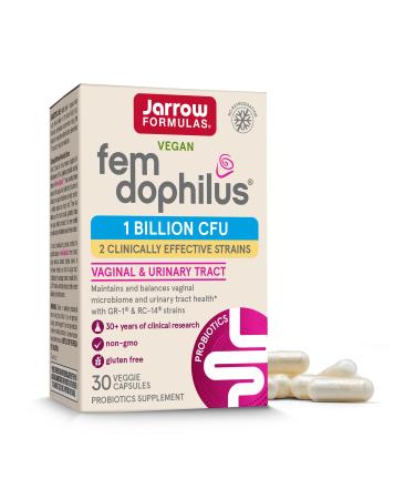 Women's Fem-Dophilus 30 Veggie Caps - Jarrow Formulas (Shelf stable) - Buy Online on GoSupps.com