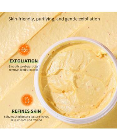 Gommage au sucre pour le corps la fraise de 7 05 oz exfoliant pour la k ratose pilaris pour les jambes de fraise la peau de poulet masque hydratant et hydratant pour le corps (strawberry) - Buy Online on GoSupps.com