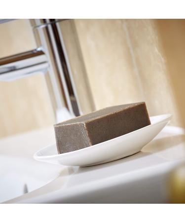 Luxury Handmade Soap - Natural Amber & Sandalwood Bar | Palm Oil Free Plastic Free Cruelty Free - Buy Online on GoSupps.com