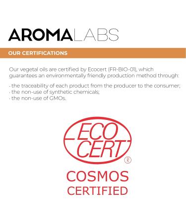 AROMA LABS Organic Tamanu Oil 250mL - 100% Pure Cold Pressed, Cosmos Certified - French Brand - Buy Online on GoSupps.com