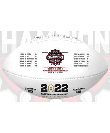 Georgia Bulldogs | 2022 | NCAA College Football National Champions National Champions Ball Youth Size - Buy Online on GoSupps.com