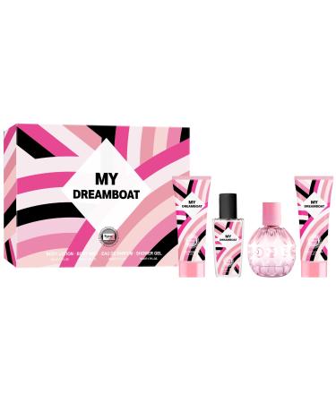Hybrid & Company My Dreamboat Next 4Pcs Gift Set For Women 50ml-Perfume&50ml-Mist&50ml-Bodylotion&50ml-Shower Gel