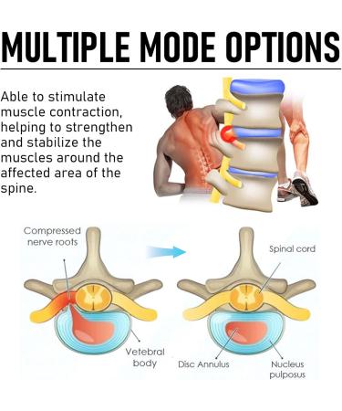 Holdes Intervertebral Disc Treatment Device | Lower Back Pain Relief & Herniated Disc Care | Back Massager for Optimal Comfort - Buy Online on GoSupps.com