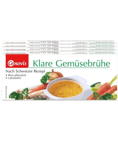 Cenovis Clear Vegetable Broth purely plant-based "Value Pack" 5 x 48 cubes