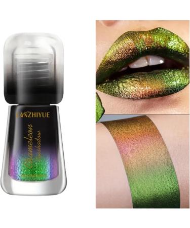  Xinhuju Chameleon Glitter Eyeshadow Metal Color Liquid Eyeshadow Multifunctional Eye Makeup Supplies Halloween Christmas Cosmetics for Party - Buy Online on GoSupps.com