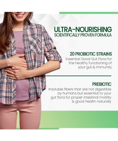 Himalayan Organics Probiotics 50 Billion CFU 150mg with Prebiotics | 10X Better Digestion & Immunity | Improve Gut Health - 60 Veg Capsules - Buy Online on GoSupps.com